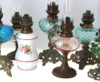 Lot de 7 lampes à pétrole essentiellemen