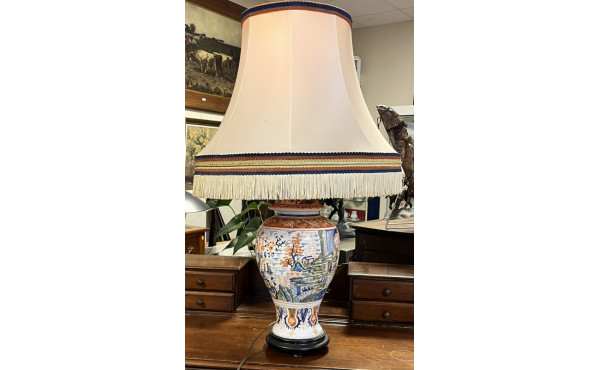 Lot de 2 lampes constituées de 2 potiche