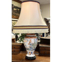 Lot de 2 lampes constituées de 2 potiche