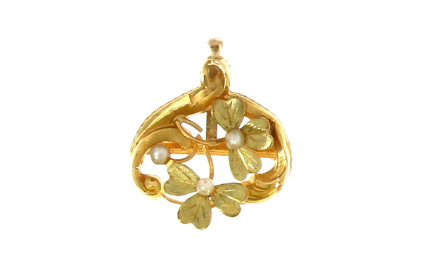Pendentif en or jaune 18 cts, non poinço