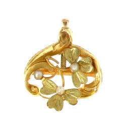 Pendentif en or jaune 18 cts, non poinço