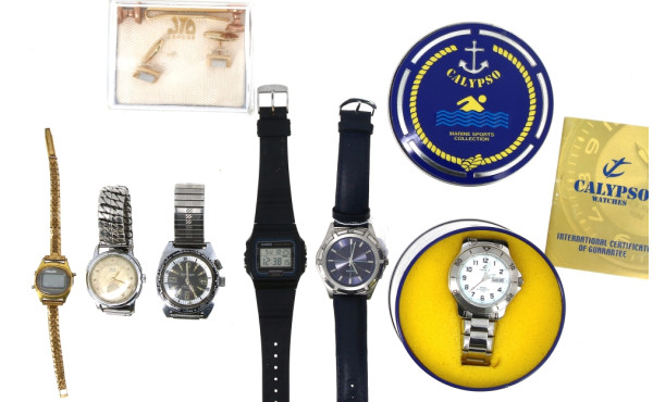 CALYPSO - Montre bracelet homme en acier