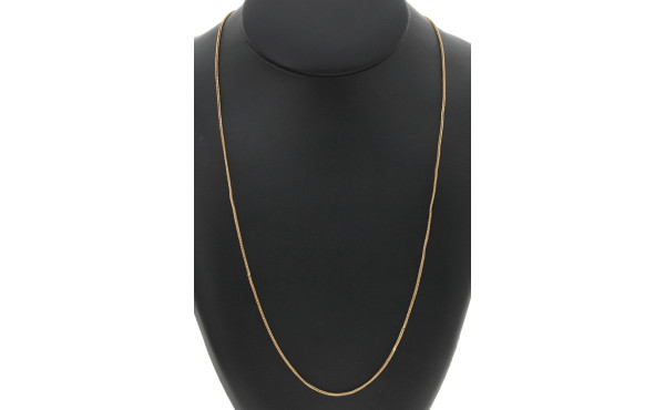 Chaîne en or jaune 18 cts, poinçon tête 