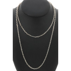 Chaîne en argent 925ème, L 90 cm, poids 