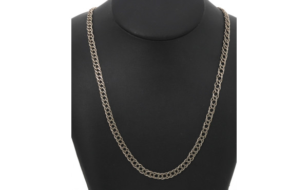 Chaîne en argent 925ème, L 60 cm, poids 