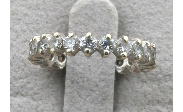 Alliance tour complet en or et diamants 