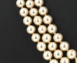 Collier en perles fantaisie à 3 rangs