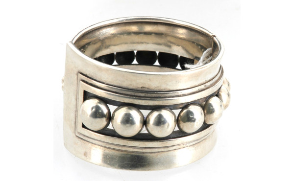 Bracelet jonc ouvrant en argent 925ème à