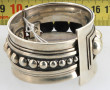 Bracelet jonc ouvrant en argent 925ème à