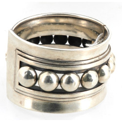 Bracelet jonc ouvrant en argent 925ème à