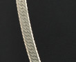 Long collier en argent 925ème à maille p