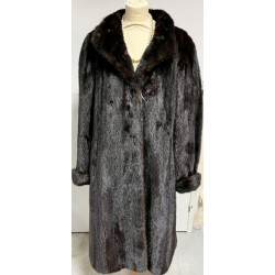Manteau de vison taille estimée 40 (doub