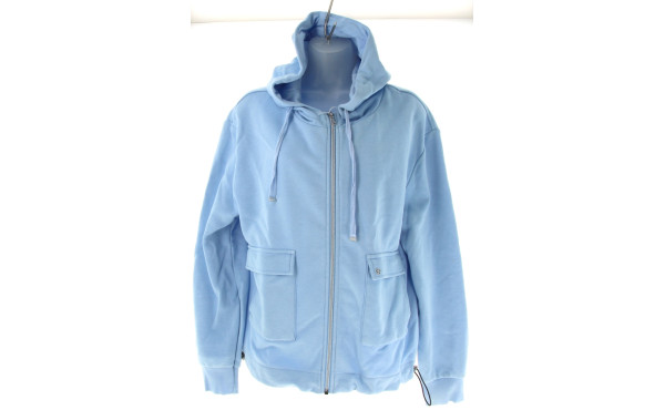 BASLER - Sweet à capuche femme bleu ciel