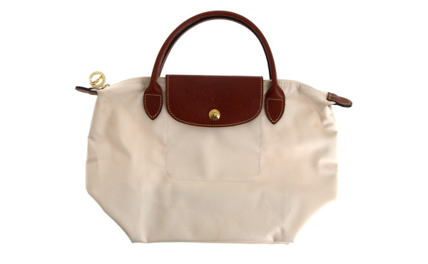 LONGCHAMP - Sac pliable en toile et cuir