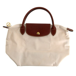 LONGCHAMP - Sac pliable en toile et cuir