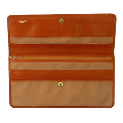 LANCEL Paris - Compagnon en cuir et toil