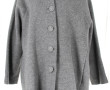 PAUL & JOE - Manteau dame gris en laine,