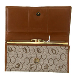 Christian DIOR - Compagnon en cuir et to