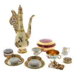 Lot de petites porcelaines anciennes : p