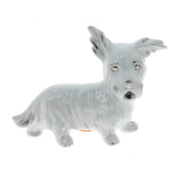 SCOTTIE - Tire-lire à casser en porcelai