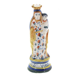 HR QUIMPER - "Ste Vierge", sujet en faïe