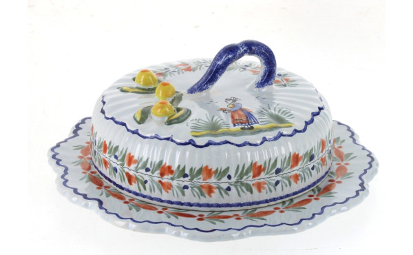 Henriot Quimper - Fromager en faïence à 