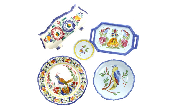 HB Henriot Quimper France - Lot comprena