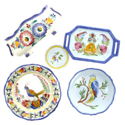 HB Henriot Quimper France - Lot comprena