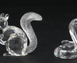 SWAROVSKI - Lot de 2 animaux en cristal 