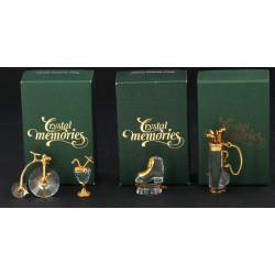 SWAROVSKI - Lot de 5 objets miniatures e