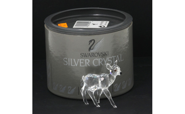 SWAROVSKI - "Faon", sujet en cristal, H 