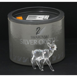SWAROVSKI - "Faon", sujet en cristal, H 