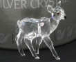 SWAROVSKI - "Faon", sujet en cristal, H 