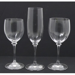 Service de verres à pied en cristal, mod