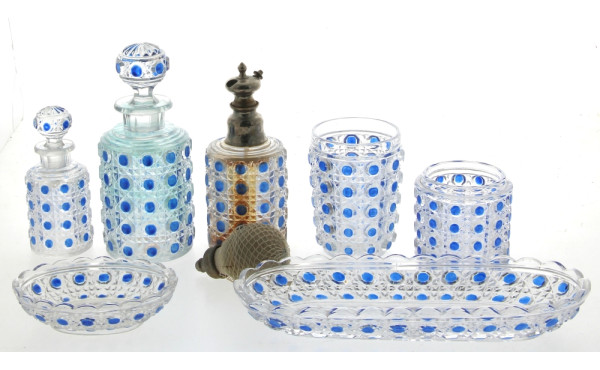 BACCARAT - Nécessaire de toilette en cri