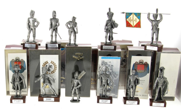 LES ETAINS DU PRINCE - Lot de généraux e