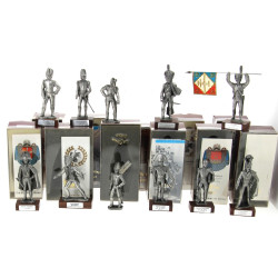 LES ETAINS DU PRINCE - Lot de généraux e