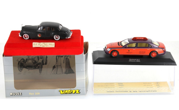 MAYBACH 56S Moscow 2009 et Rolls Royce S