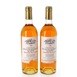 SAUTERNES 1er Cru Classé - 2 B Ch Sigala