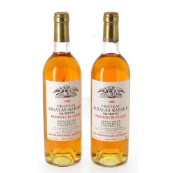 SAUTERNES 1er Cru Classé - 2 B Ch Sigala