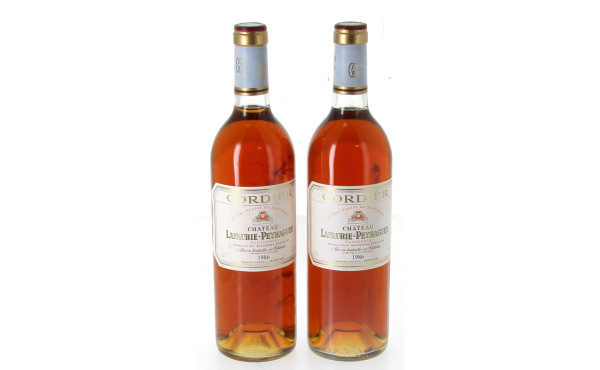 SAUTERNES 1er Cru Classé - 2 B Ch Lafaur