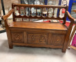 Banc coffre néo breton L. 112 cm
