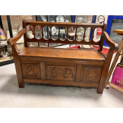 Banc coffre néo breton L. 112 cm