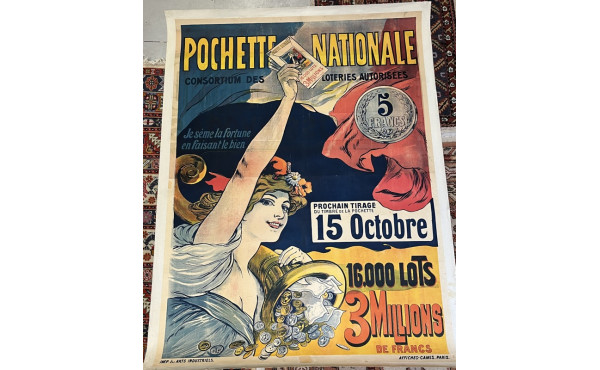 POCHETTE NATIONALE - grande affiche toil