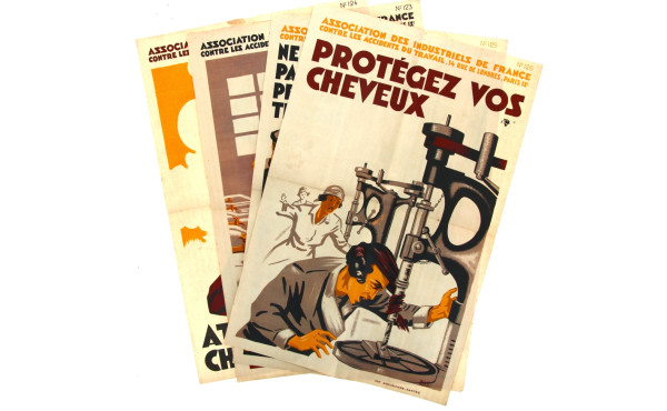 OLIVIER - 4 affiches préventive ASSOCIA