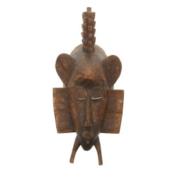 Masque Senoufo Côte d'Ivoire années 60, 