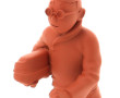 TINTIN - Figurine Tintin Lotus monochrom
