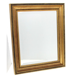 Miroir rectangulaire à encadrement doré,