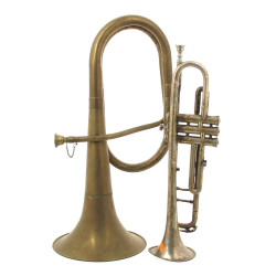 Lot de 2 instruments à vent, qq chocs, e