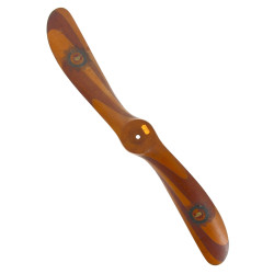 Hélice d'avion en bois L 82,5 cm (proven